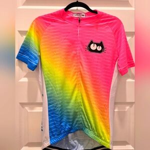 Cat Cycling Top